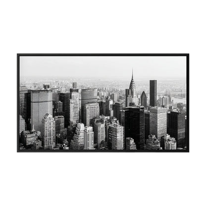 Rymdkf Urban Skyline Black & White Framed Photography